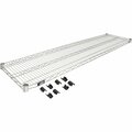 Nexel Chrome Wire Shelf 60inW x 14inD S1460C